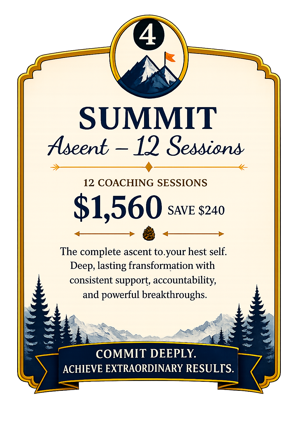 Summit Ascent 12 Sessions